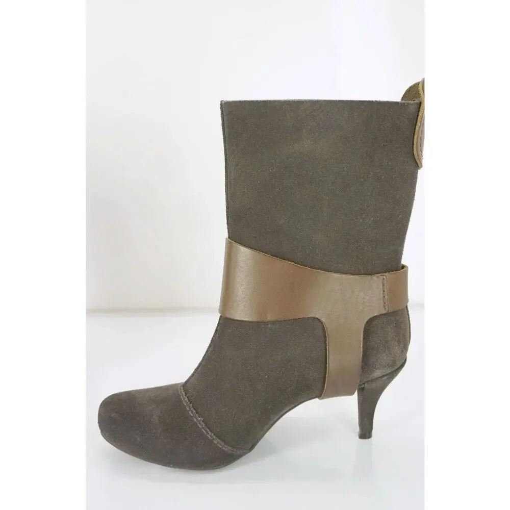 Pedro Garcia Suede Addison Removable Harness Boots Platform